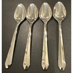 Imperial‎ International Status Korea Teaspoon Spoons Stainless Steel Set Of 4